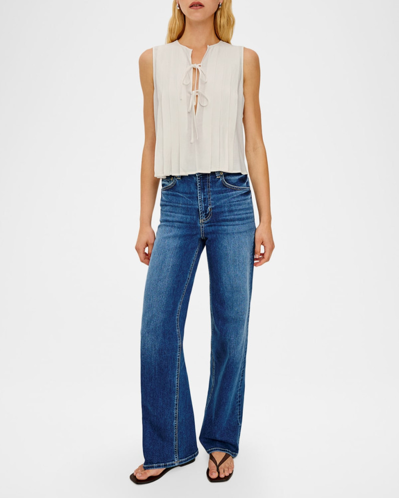 Rails Aja Pleated Sleeveless Top outlook