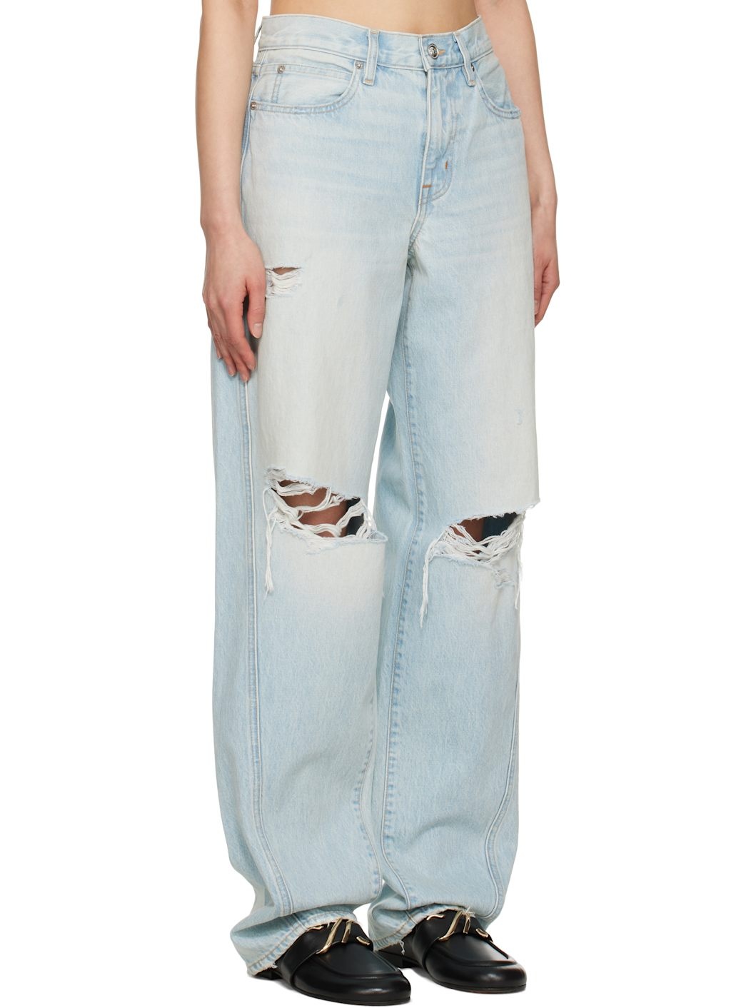 Blue Tess Long Jeans - 2
