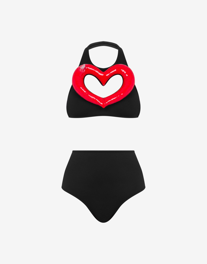 INFLATABLE HEART CUT-OUT BIKINI 1