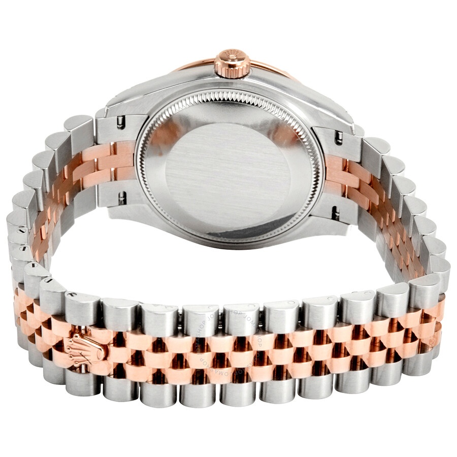 Rolex Datejust 31 Aubergine Dial Ladies Steel and 18kt Everose Gold Jubilee Watch 278341AURDJ - 3