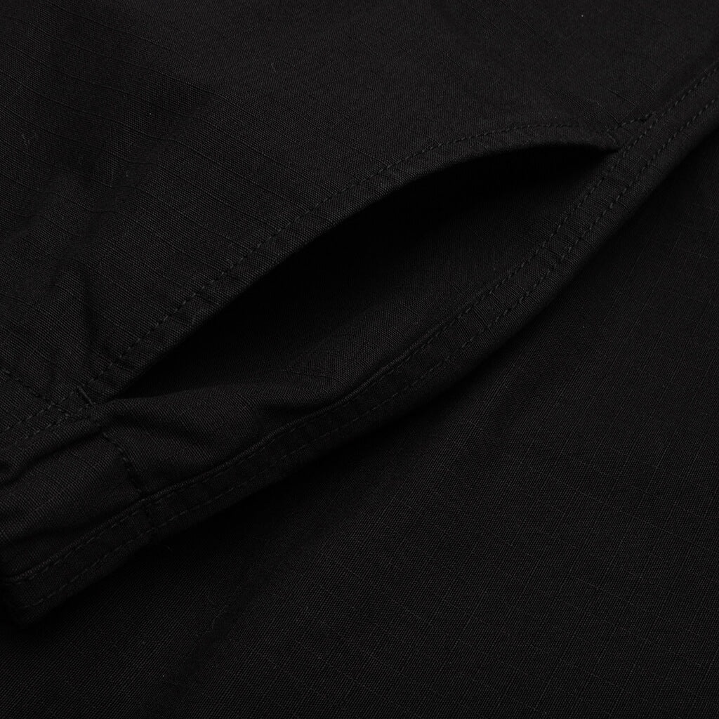 RIPSTOP PARACHUTE TROUSERS - BLACK - 8