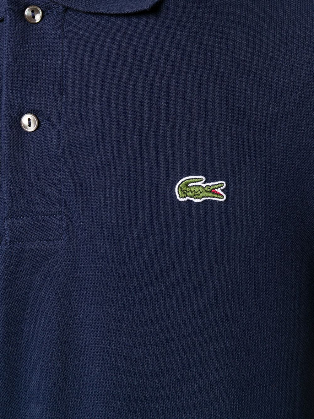 logo patch polo shirt - 5