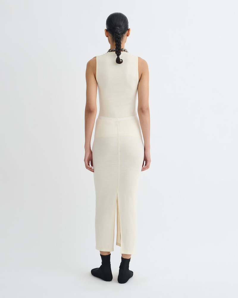 Nanushka Draped Wool Jersey Top outlook