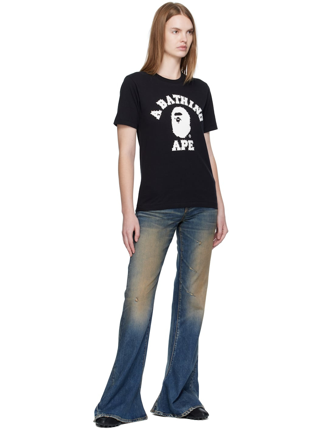 Black Crystal Stone College T-shirt - 4