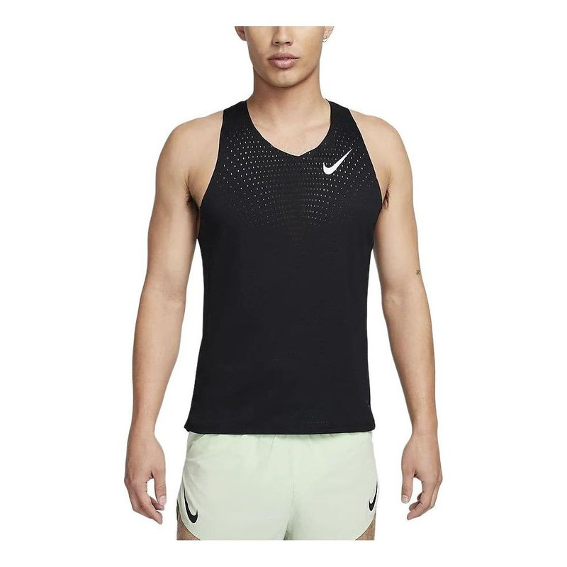 Nike AeroSwift Dri-FIT ADV 실행 Singlet '블랙'FN4232-010 - 1