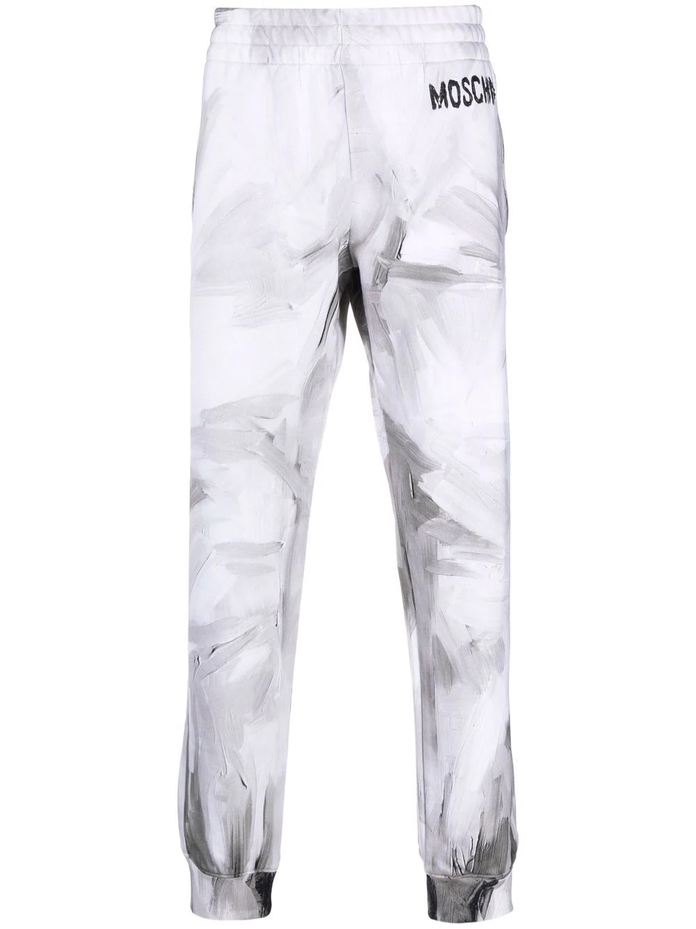 logo-print detail track pants - 1