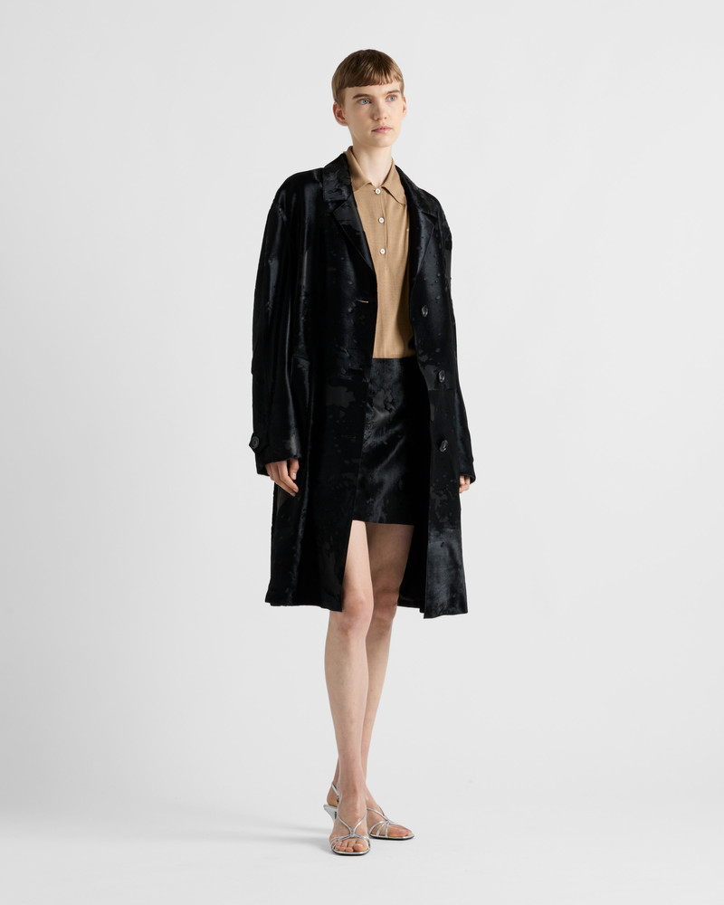 Prada Leather coat outlook