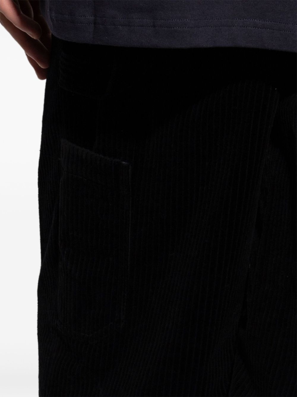 corduroy straight trousers - 5