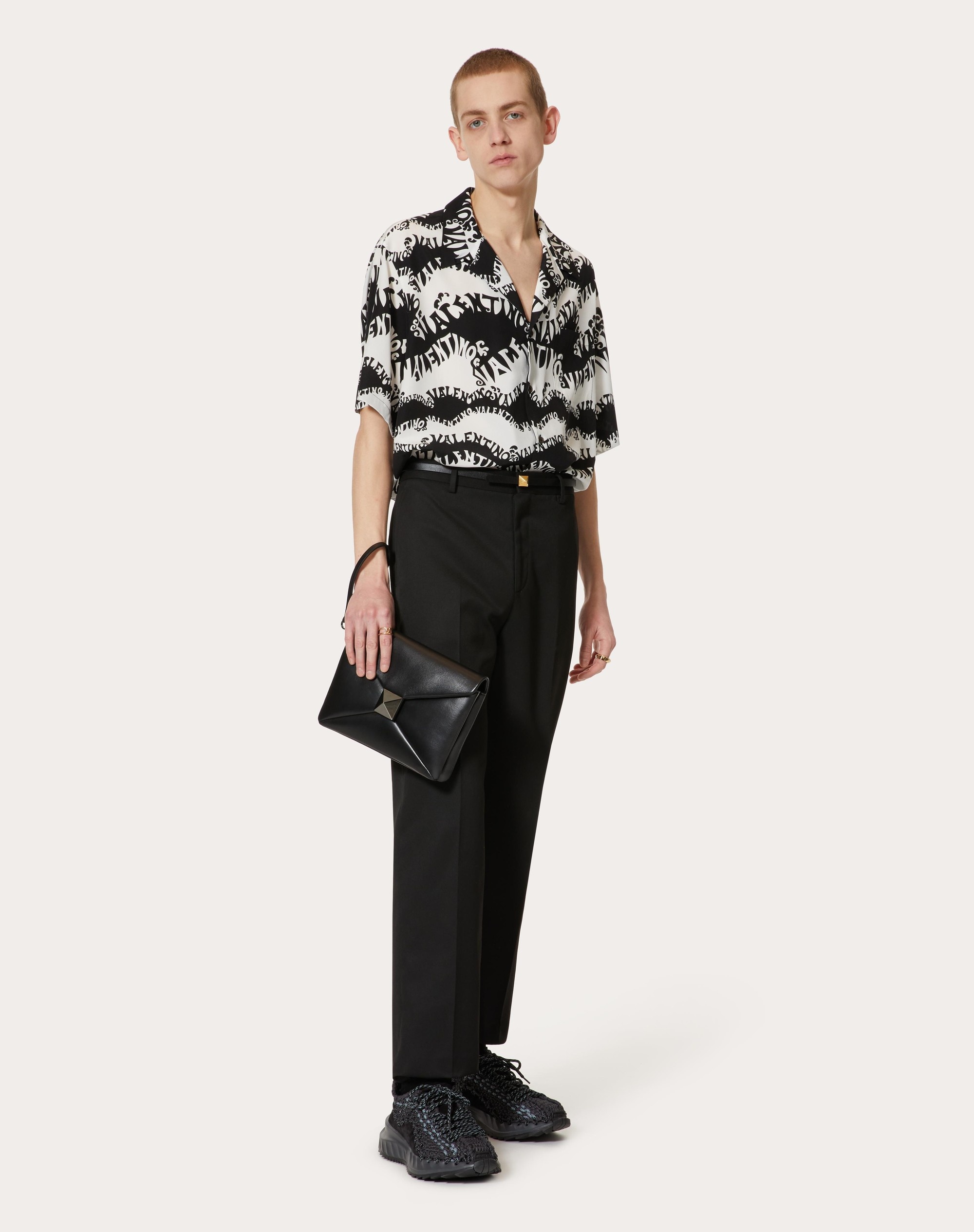 ONE STUD NAPPA CLUTCH - 6