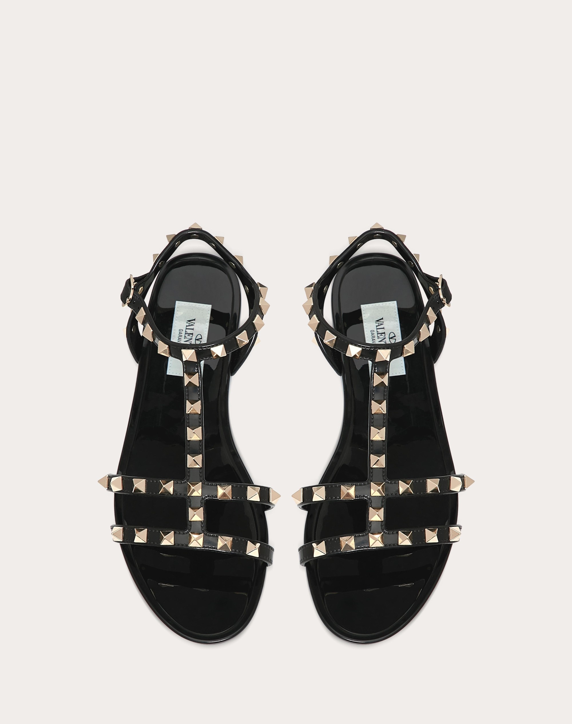 ROCKSTUD FLAT RUBBER SANDAL - 4