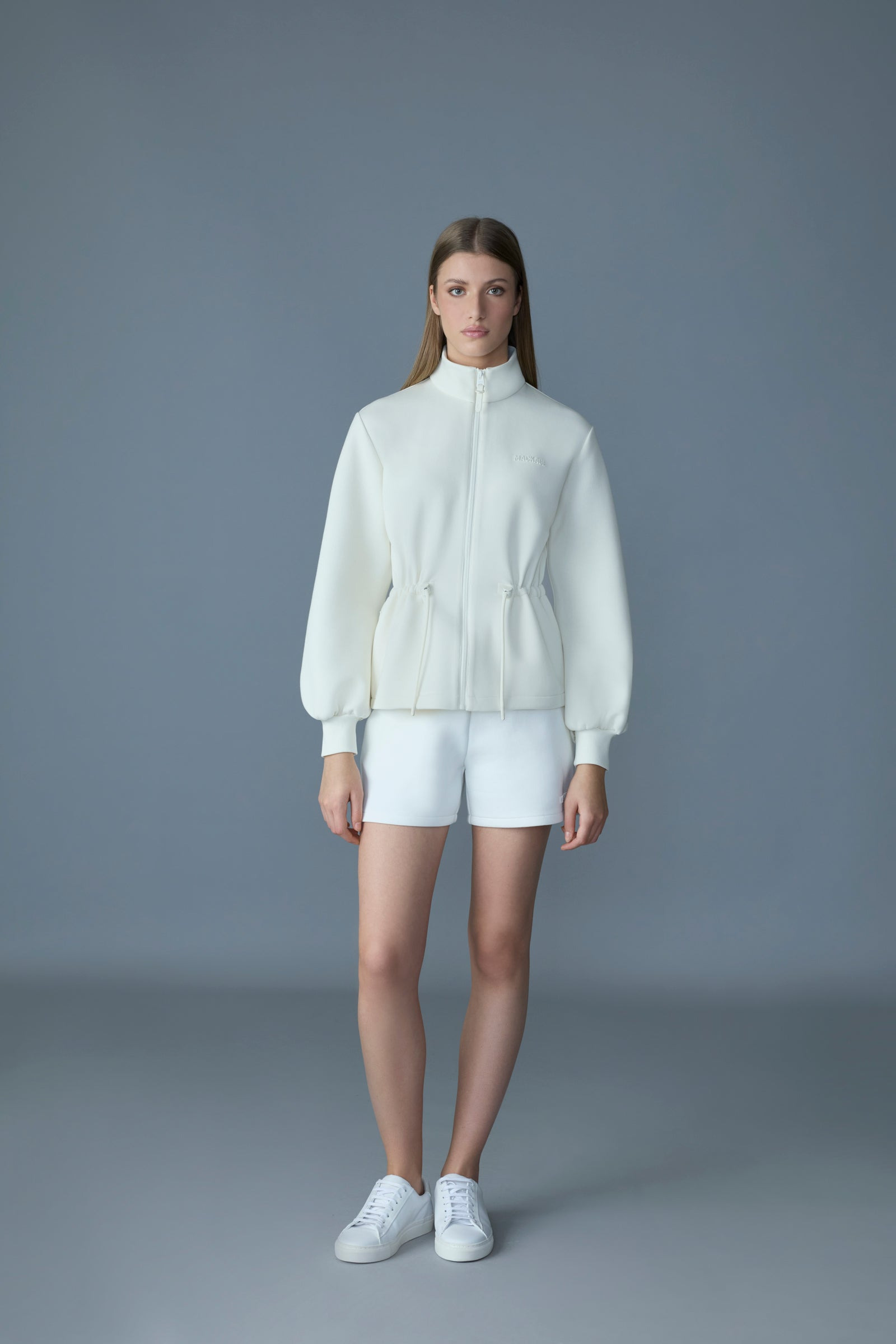 FINOLA Lightweight Jacket with Balloon Sleeves - 3