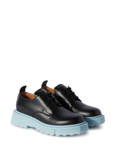Off-White leather Sponge Derby outlook