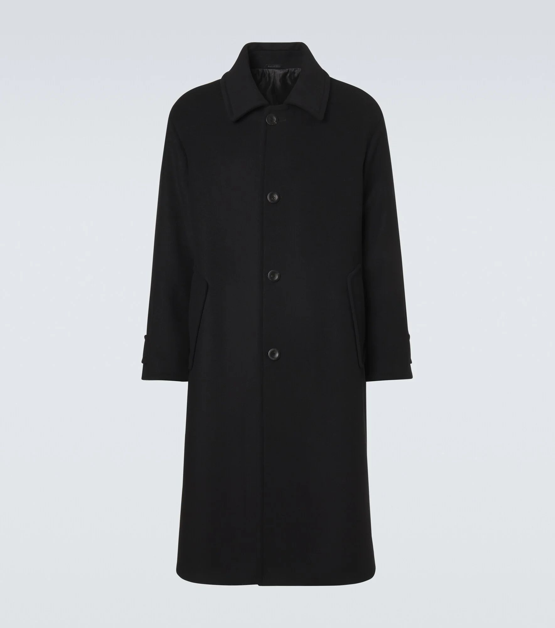 Wool and cashmere coat - 1