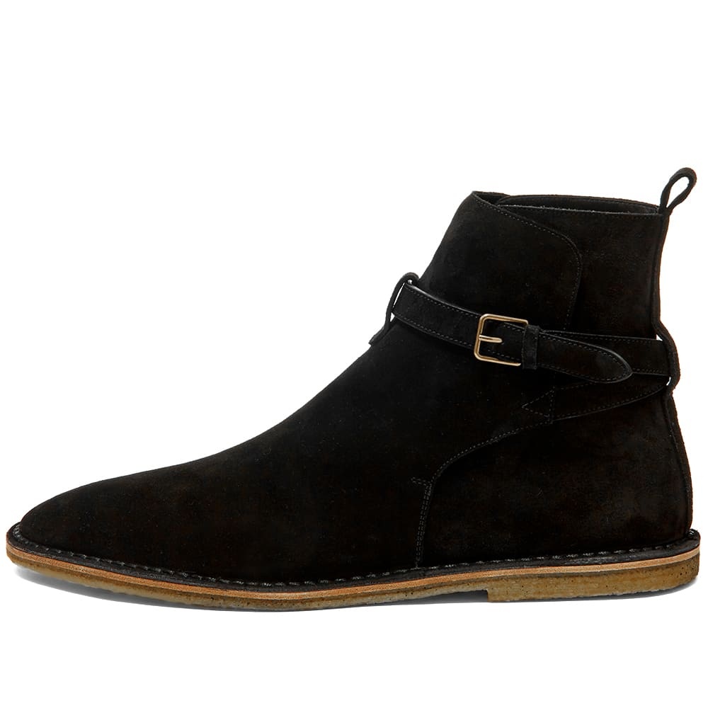 Saint Laurent Nino 10mm Suede Jodhpur Boot - 2