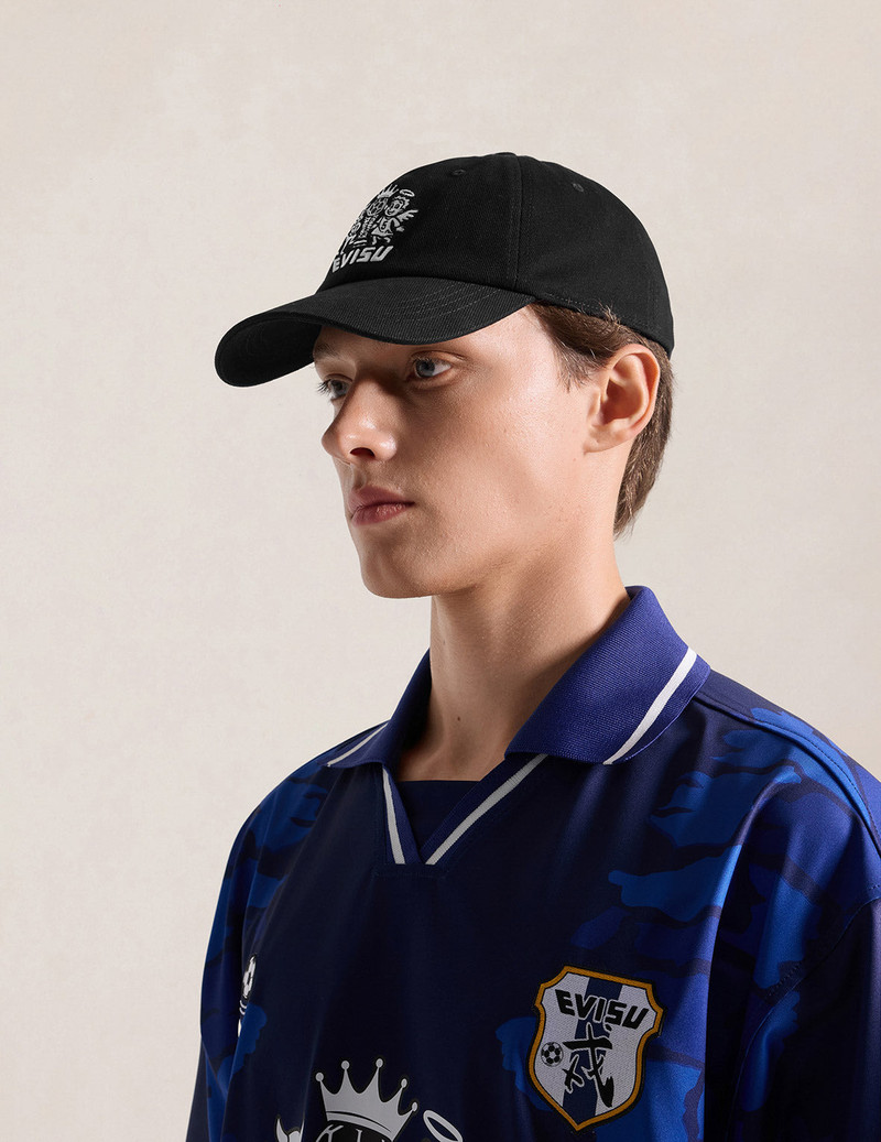 Little Devil & Angel Washed Corduroy Baseball Cap 5