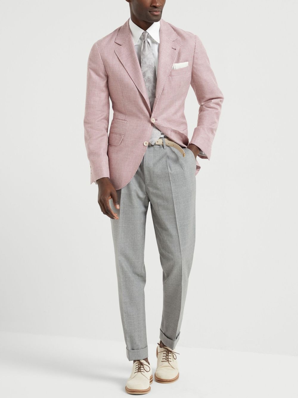 pleat-detail tailored trousers - 2
