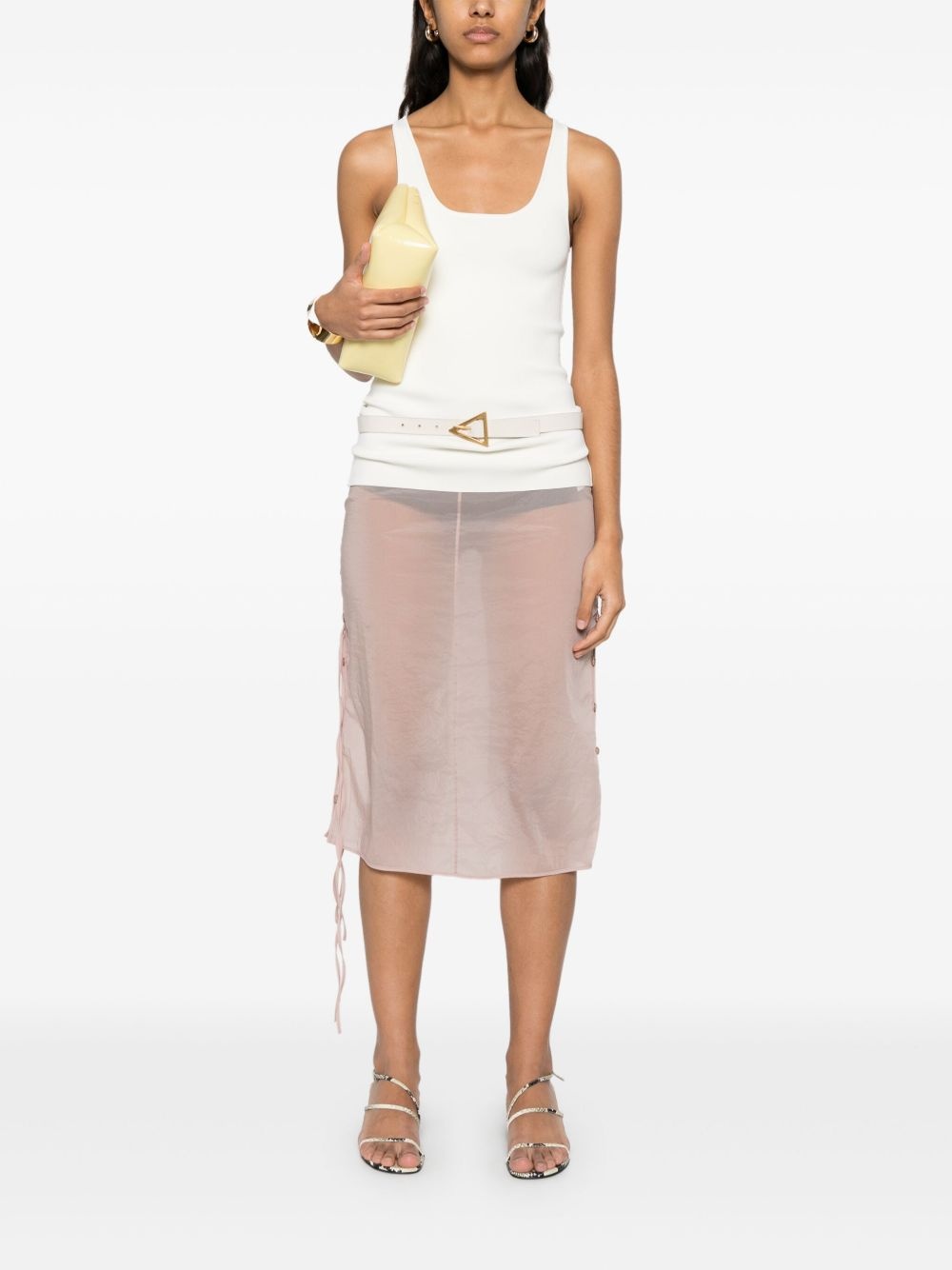 fine-knit tank top - 2