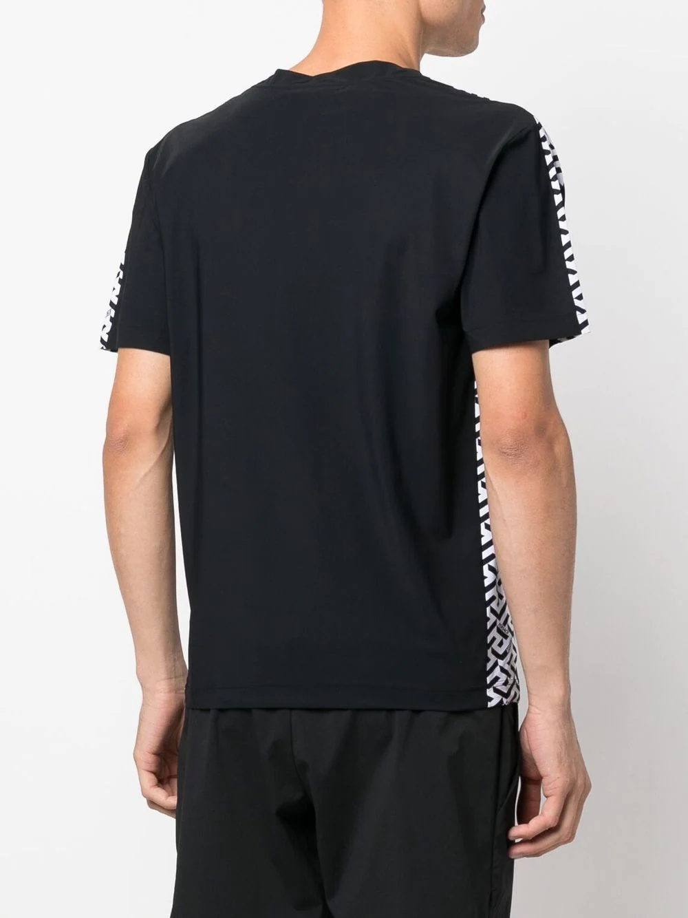 La Greca panel short-sleeve T-shirt - 4