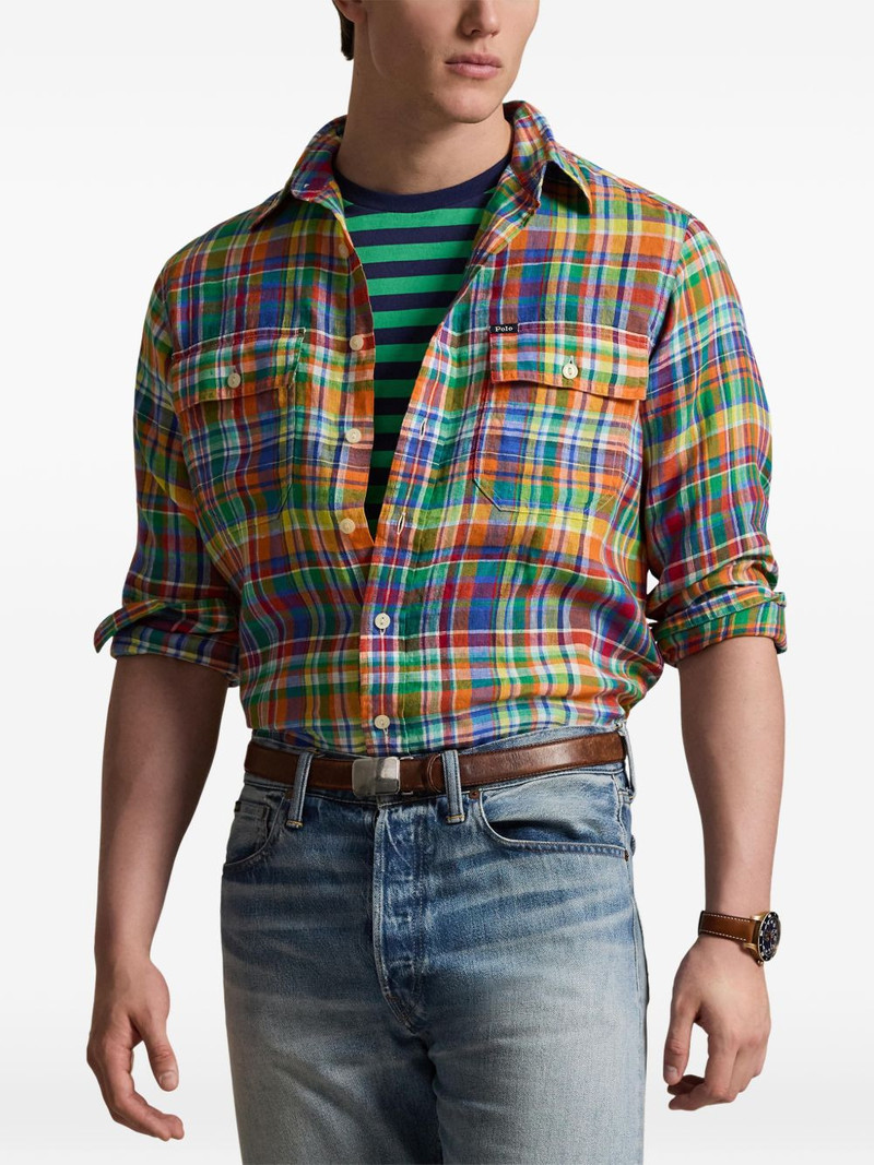 plaid-pattern shirt 3