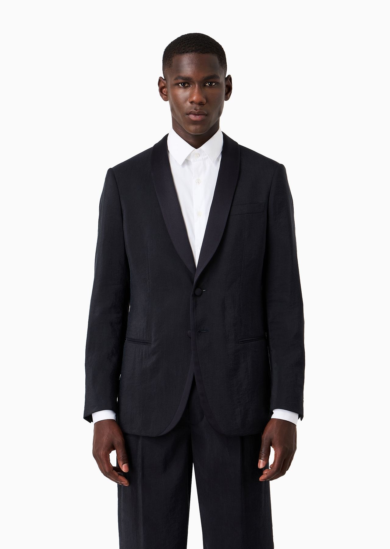 Soho Line silk-blend tuxedo jacket - 2