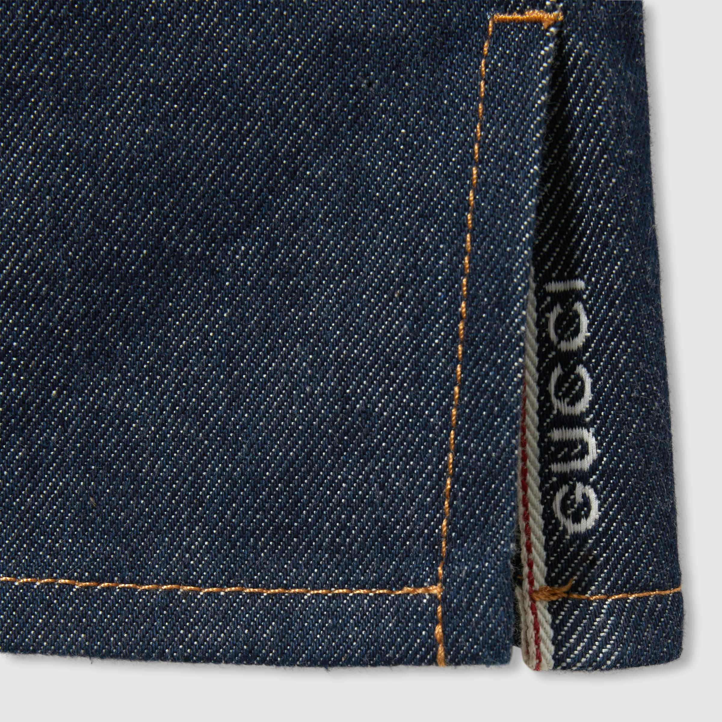 Boyfriend fit denim pant - 7