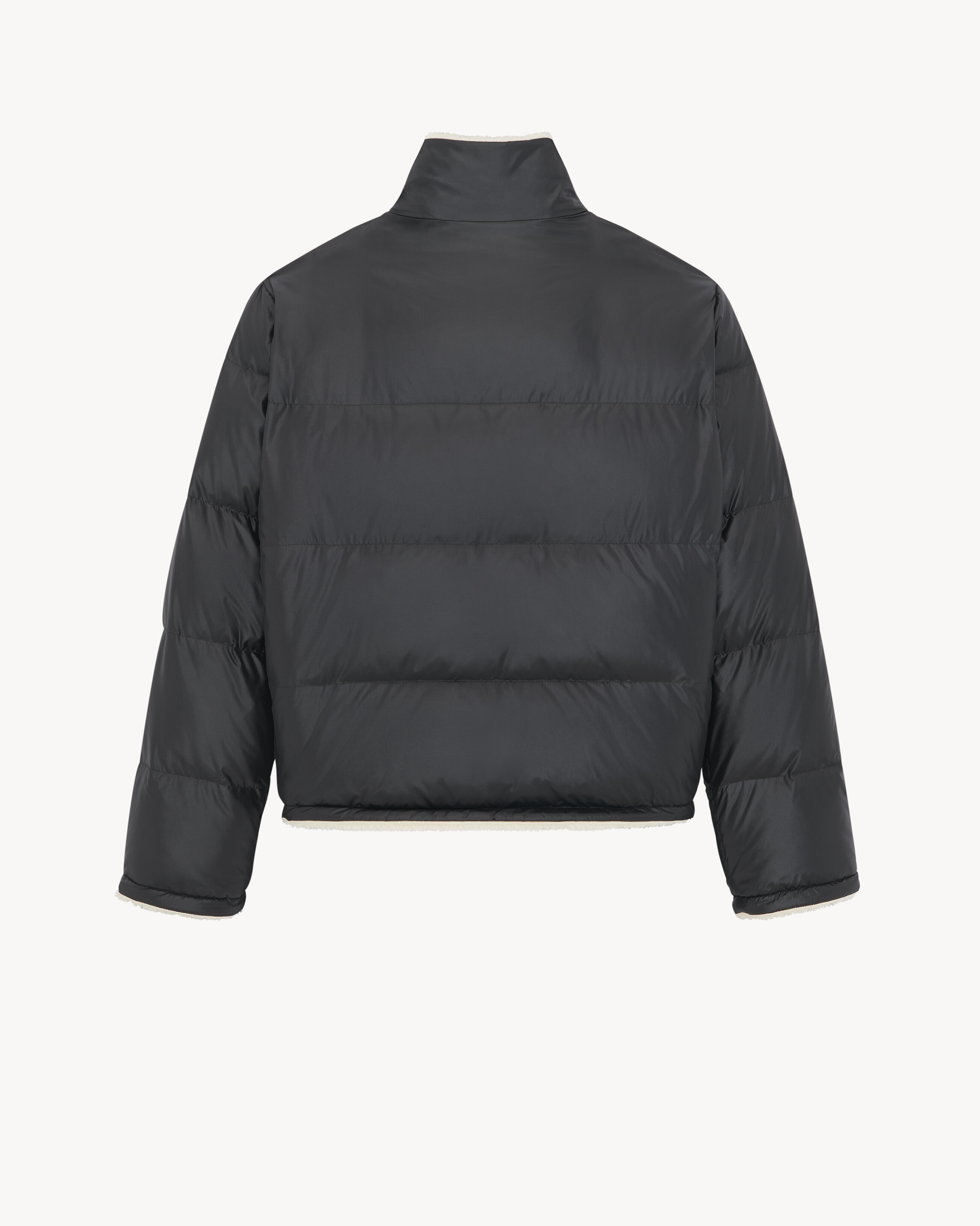saint laurent down puffer jacket in nylon - 3
