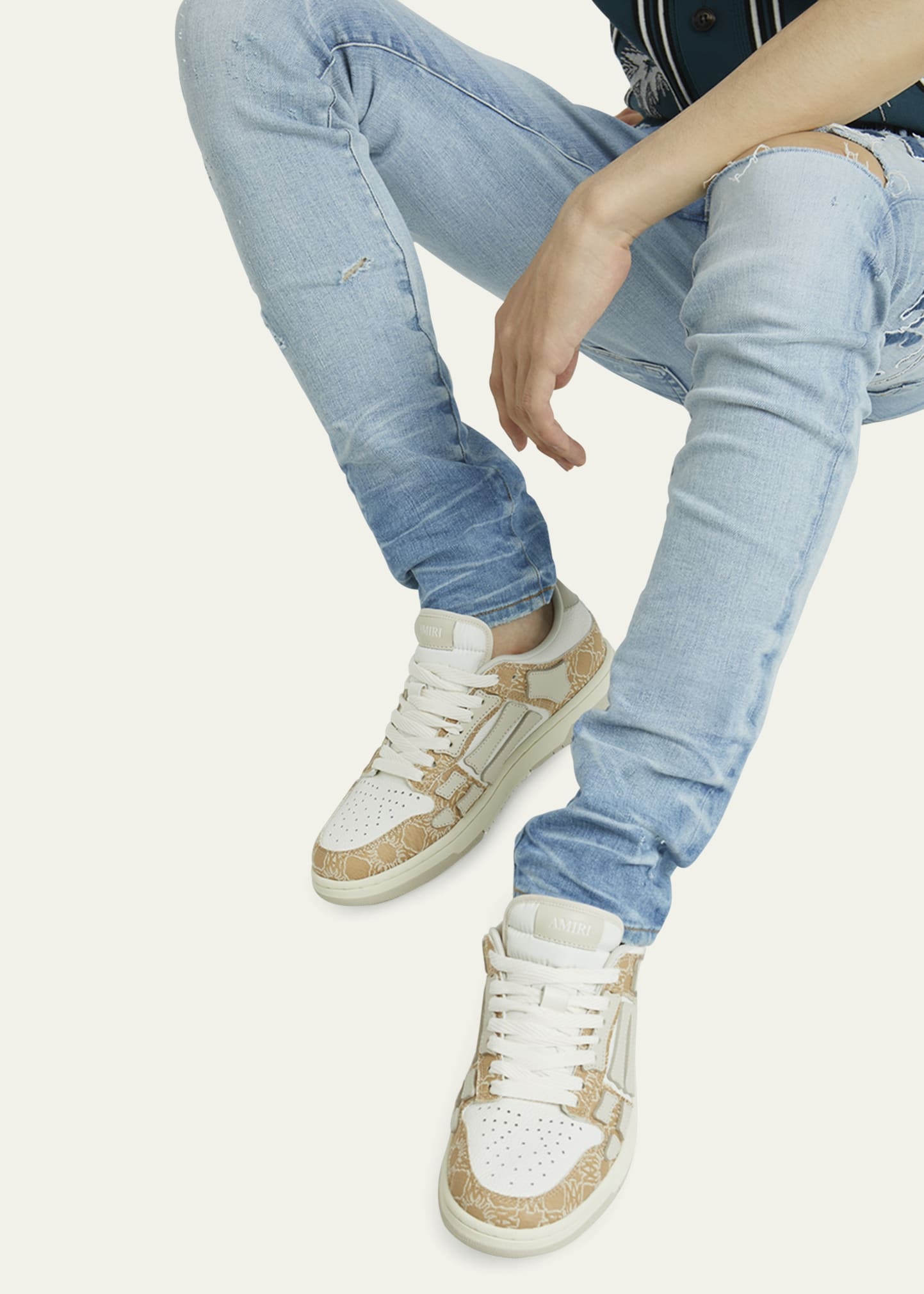 Men's Skel Low Leather and MA Quad Sneakers - 2