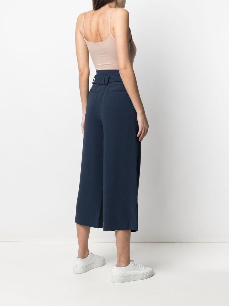 belted cropped trousers 4