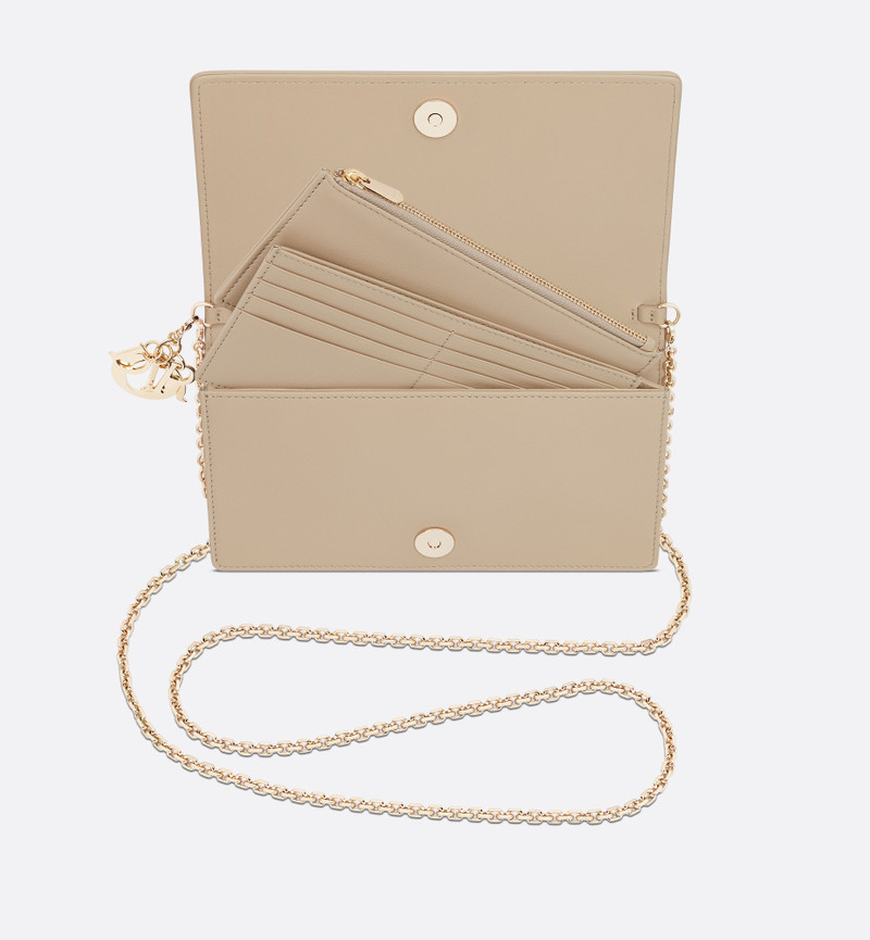 Lady Dior Pouch with Chain 8