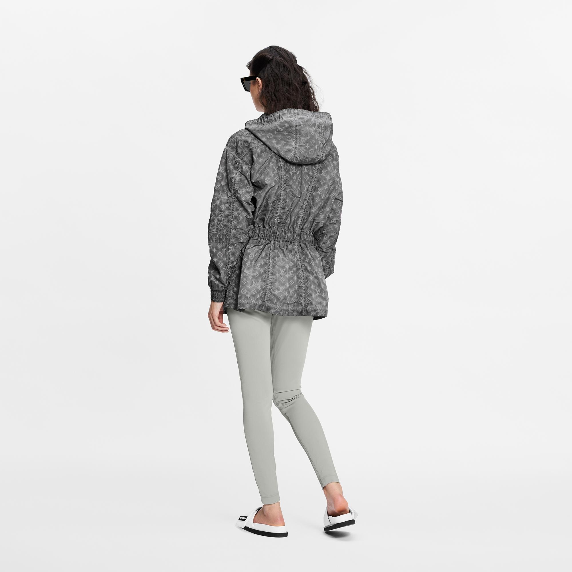 Overdyed Monogram Hooded Parka - 5