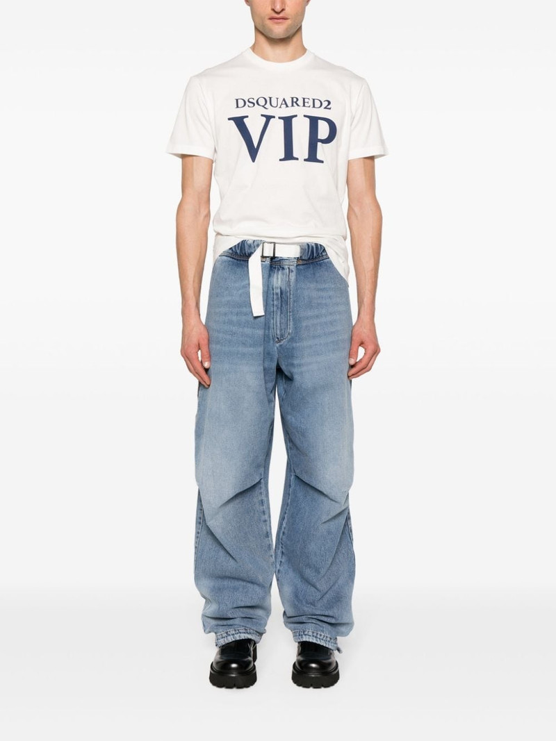 DSQUARED2 logo-print cotton T-shirt outlook