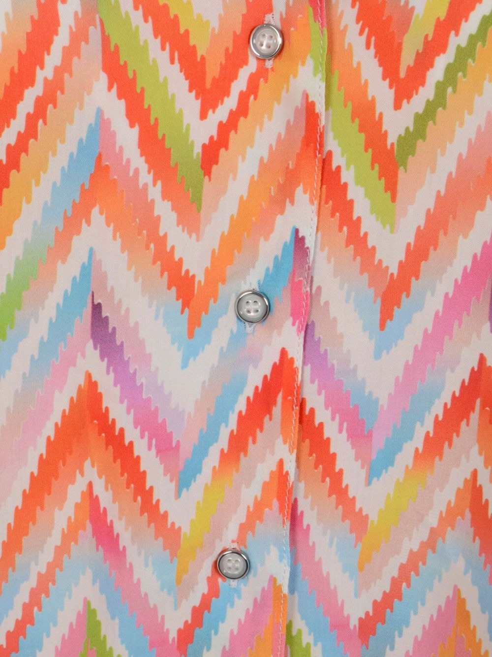 zigzag-print shirt - 3