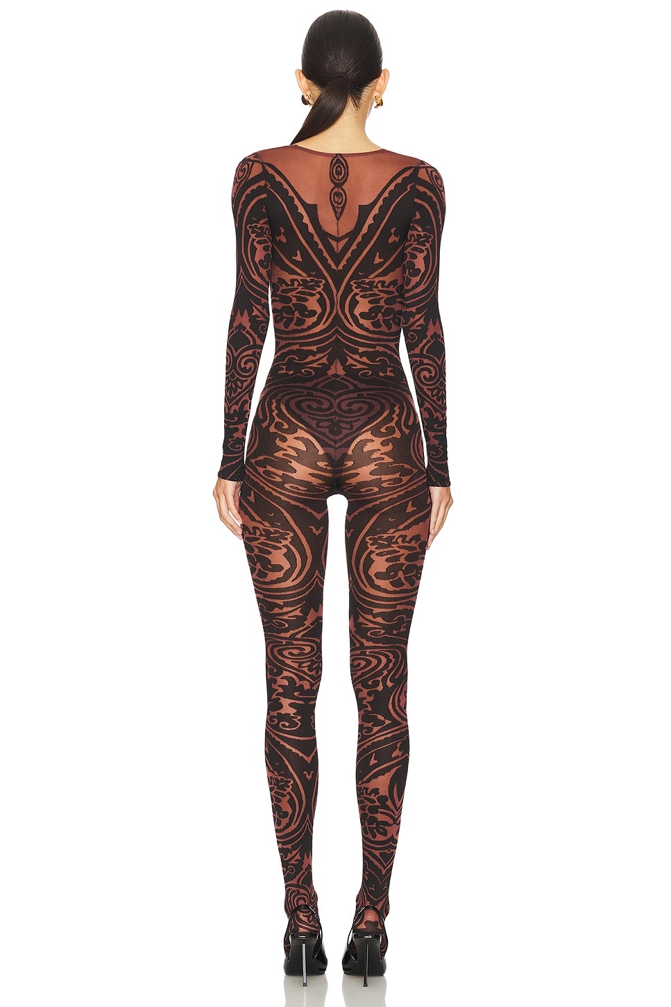 X Etro Body Tattoo Catsuit - 3