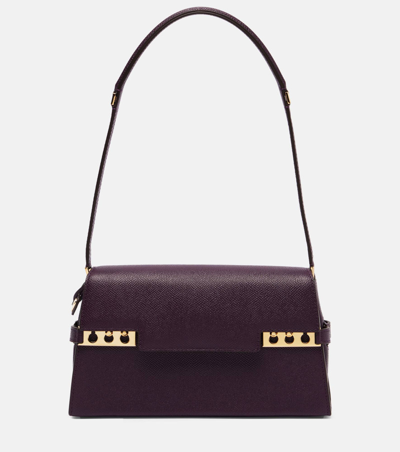Tempête Small leather shoulder bag 1