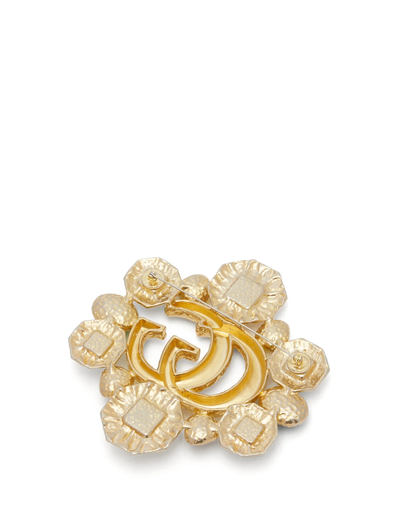 GG Marmont embellished brooch - 3