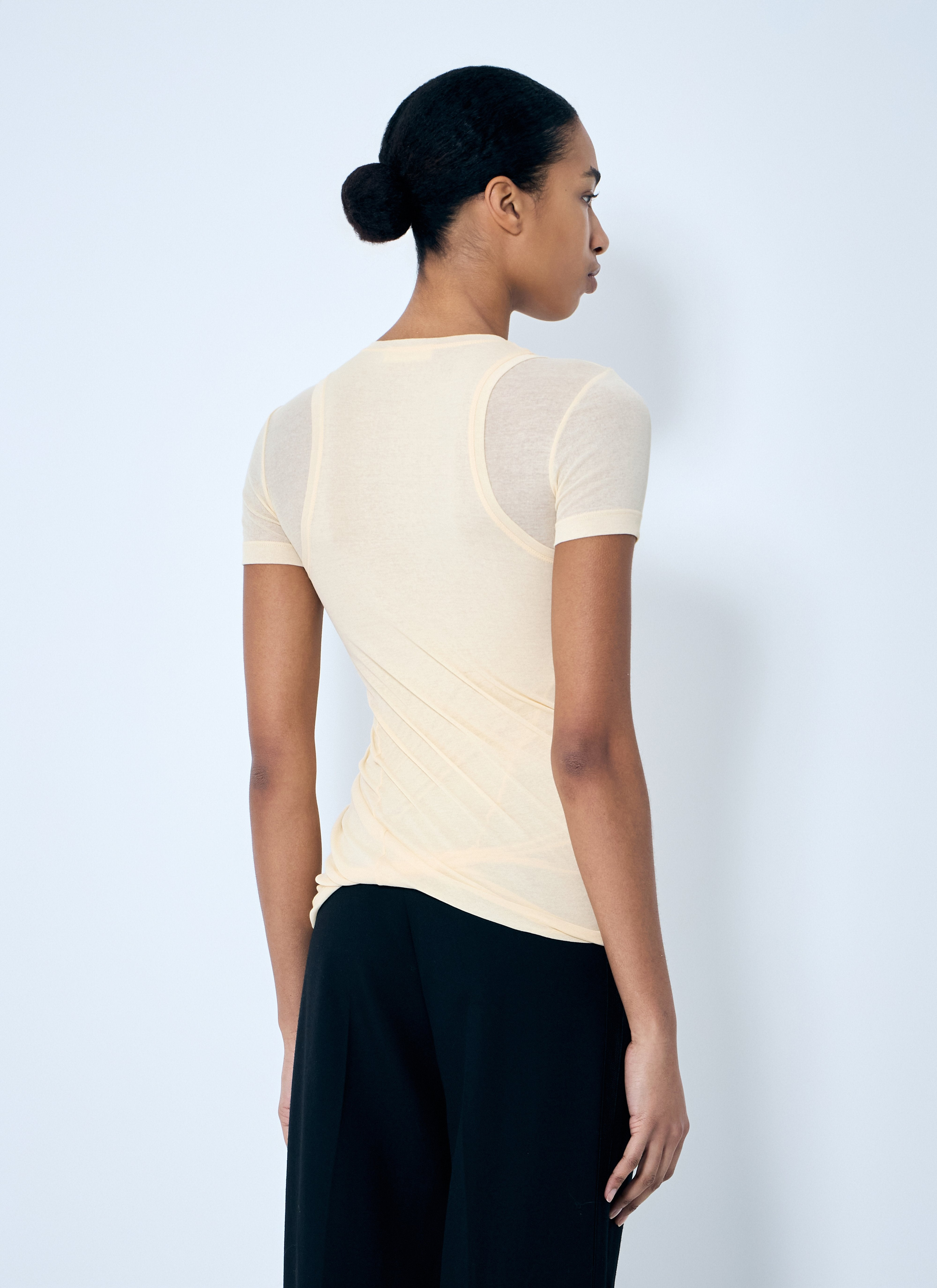 Jil Sander Women Layered T-Shirt - 4
