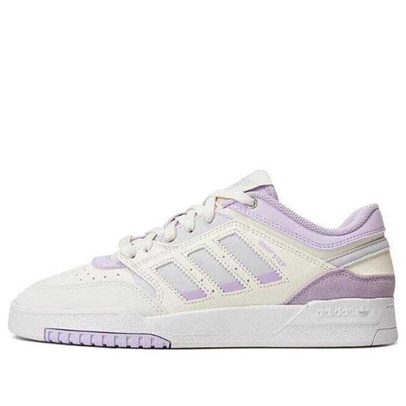 (WMNS) adidas Originals Drop Step Low Wdirectional Shoes 'White Purple' IF2691 - 1