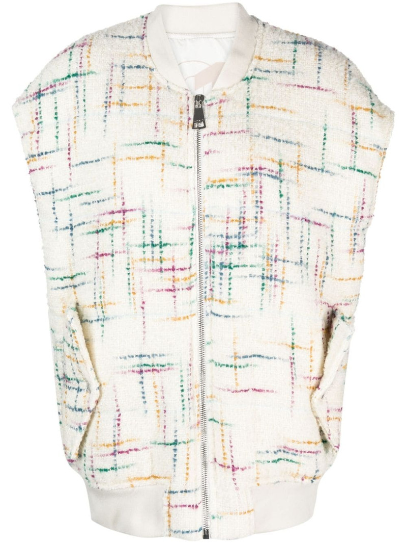 대형 tweed bomber 재킷 1