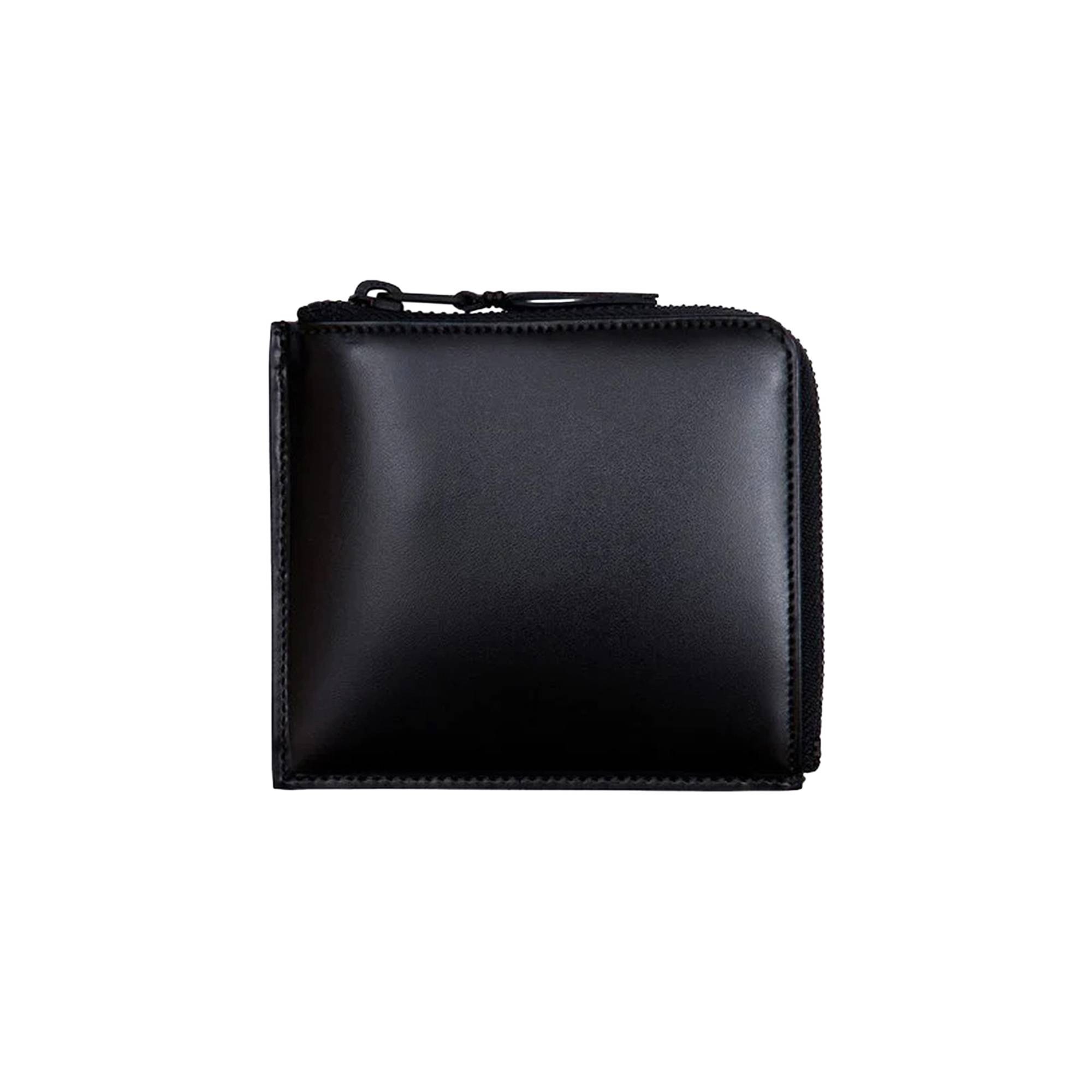 Comme des Garçons Leather Wallet 'Very Black' - 1