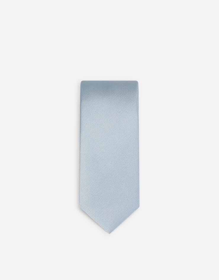6 cm blade tie in silk faille - 2