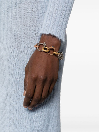 Marni ring-embellished bracelet outlook