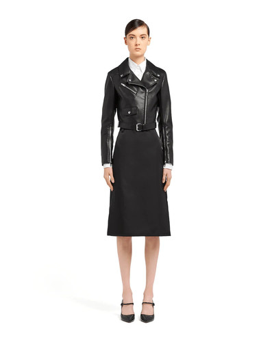 Prada Nappa leather biker jacket outlook