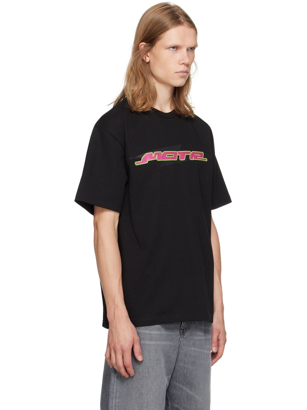Black 'MOTR' T-Shirt - 2