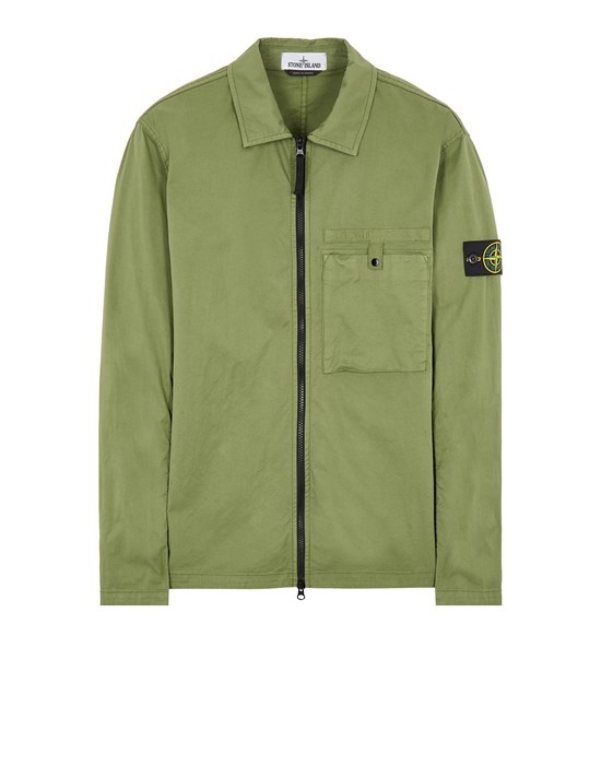 12619 SUPIMA® COTTON TWILL STRETCH-TC OLIVE GREEN - 1