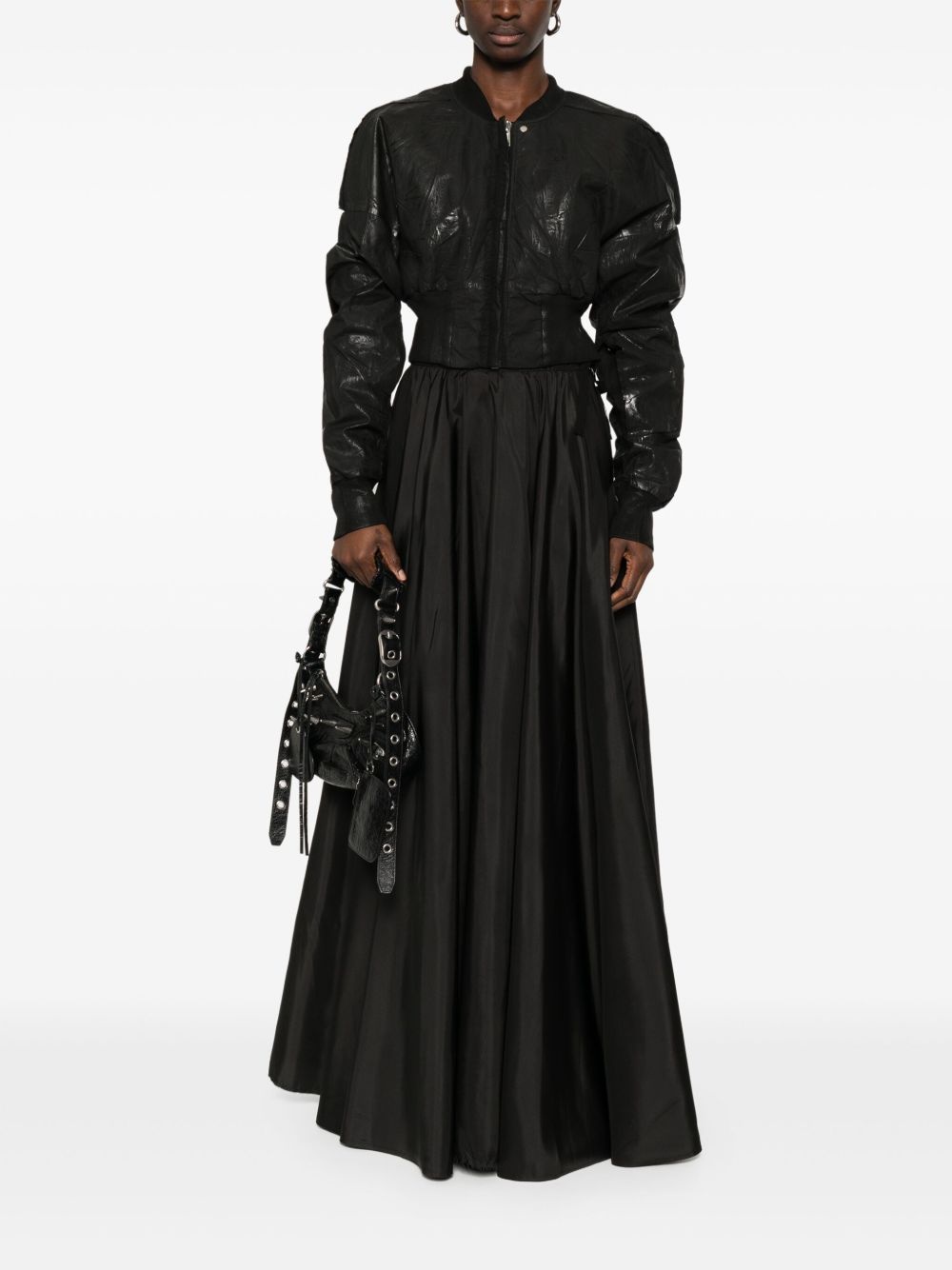 taffeta maxi skirt - 2