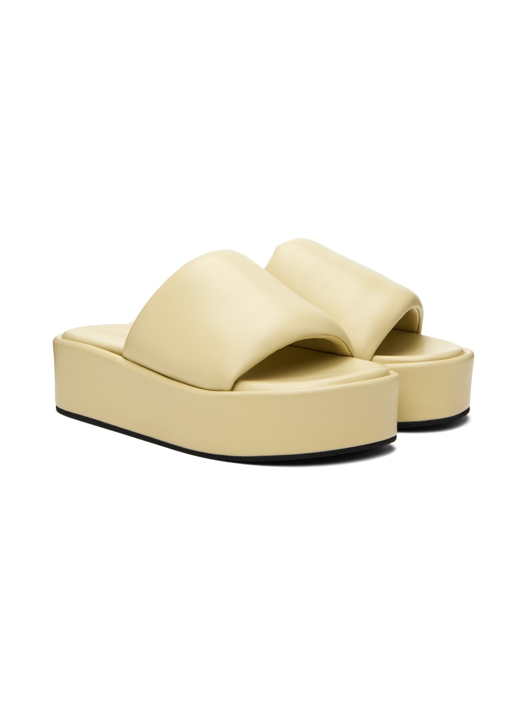 Green Phoebe Flatform Sandals - 4