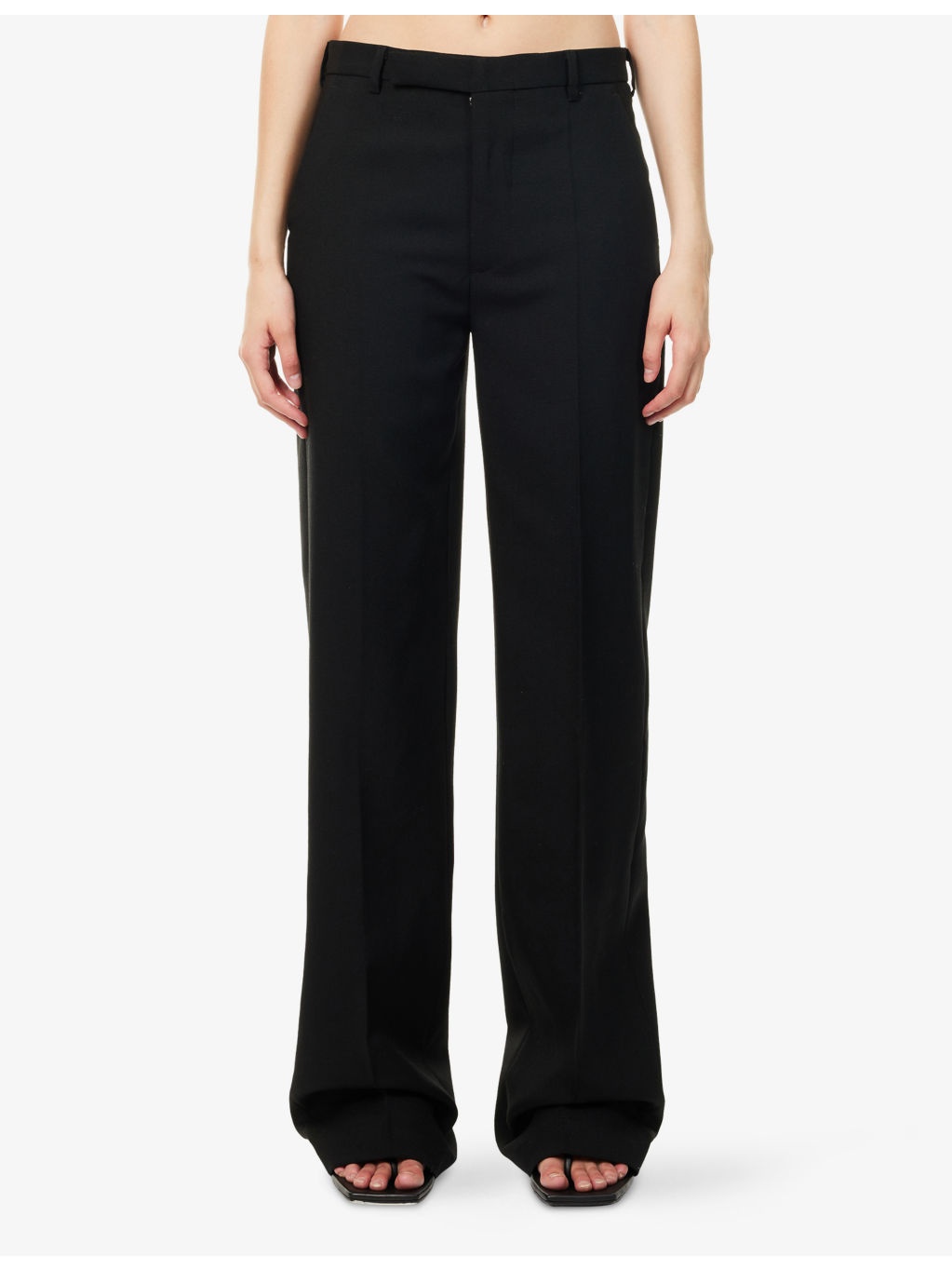 Dietrich Straight-Leg Wool Trousers - 3