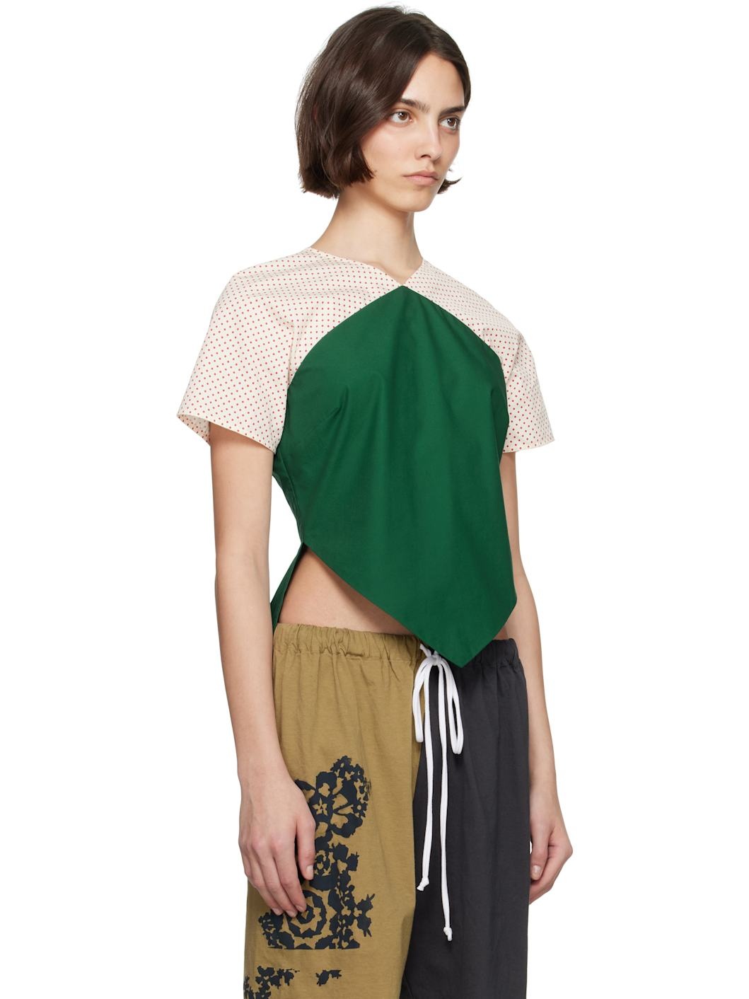 Green Choir Blouse - 2