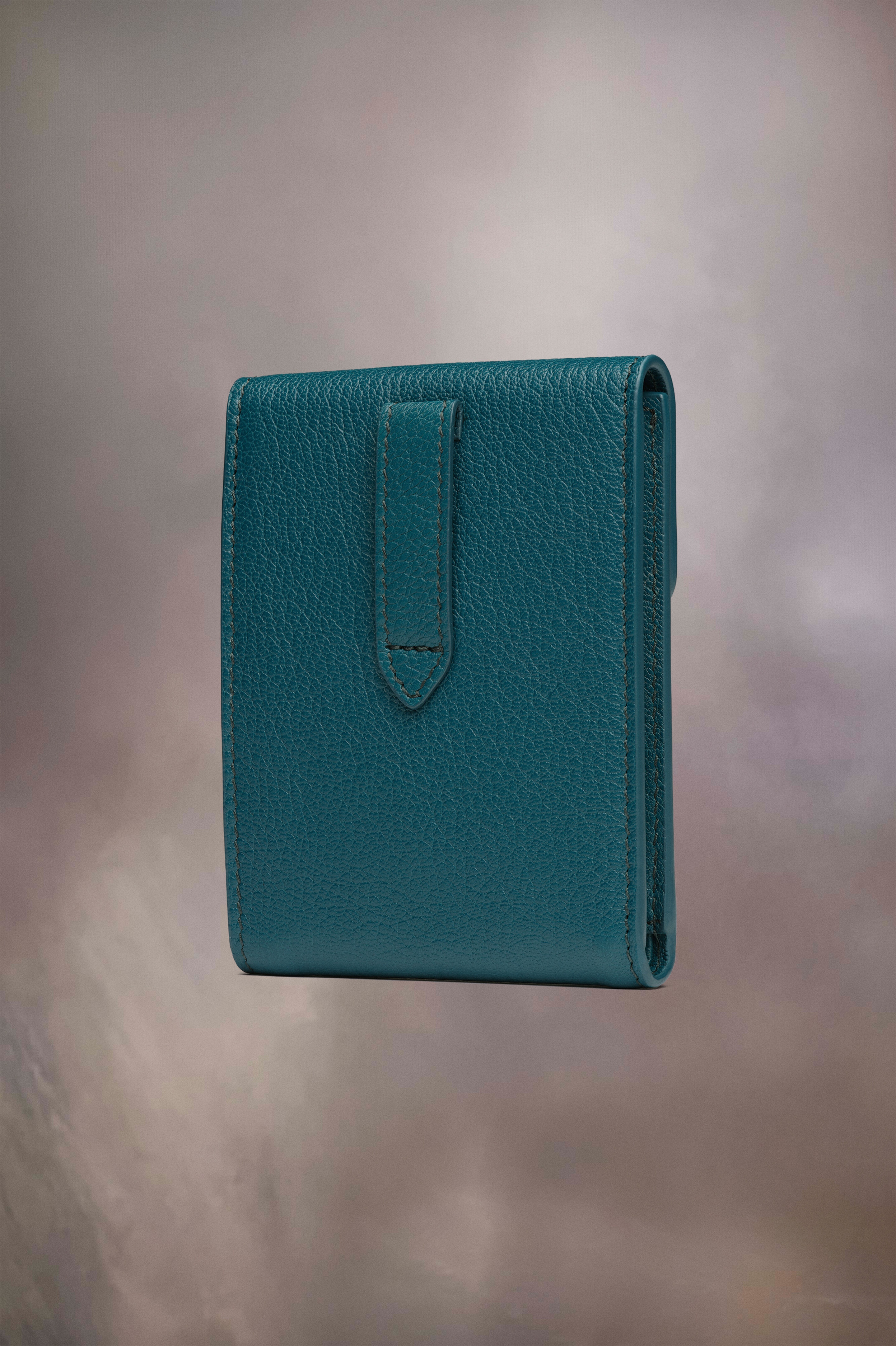 Money clip leather cardholder - 2