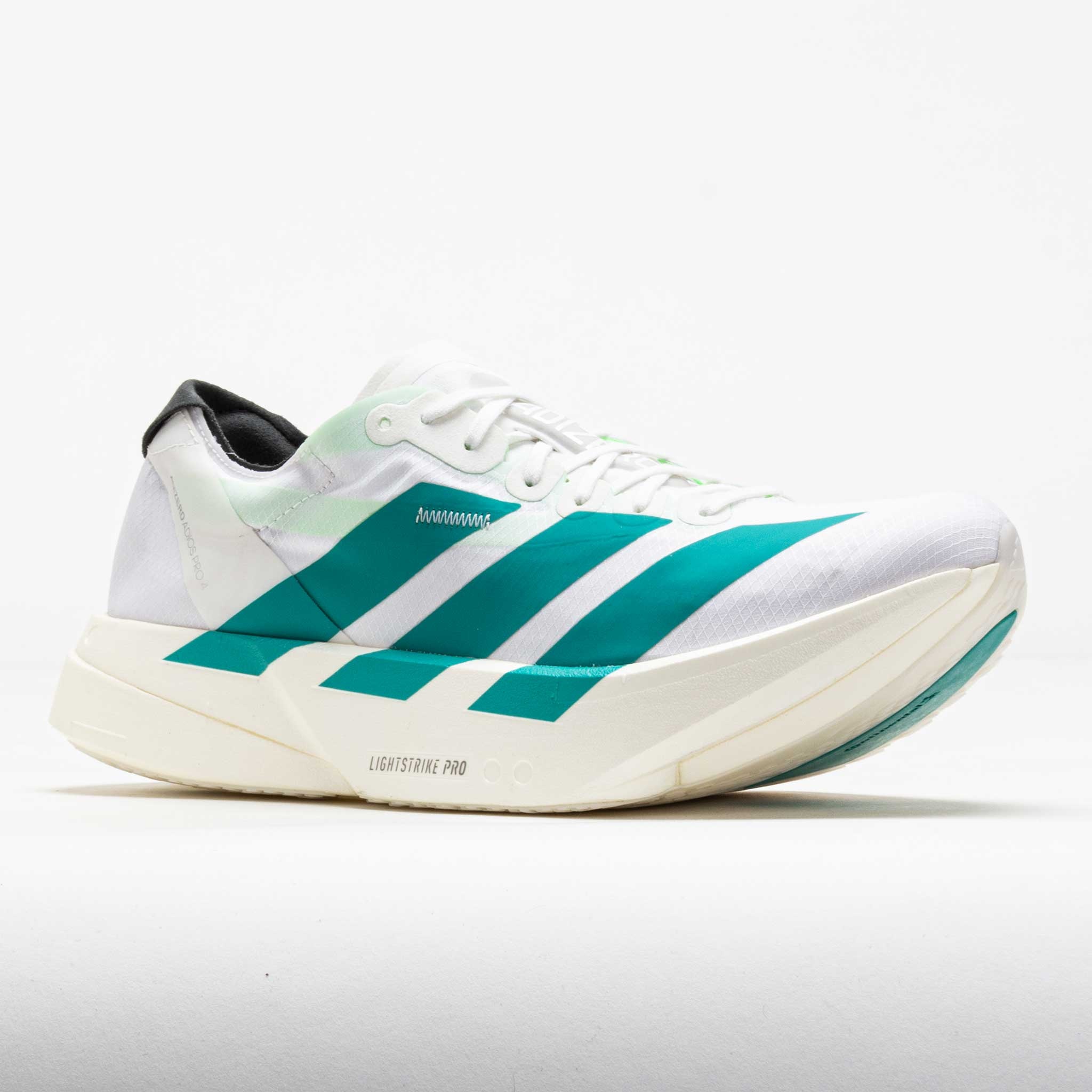 adidas Adizero Adios Pro 4 Men's White/Pure Teal/Carbon - 5